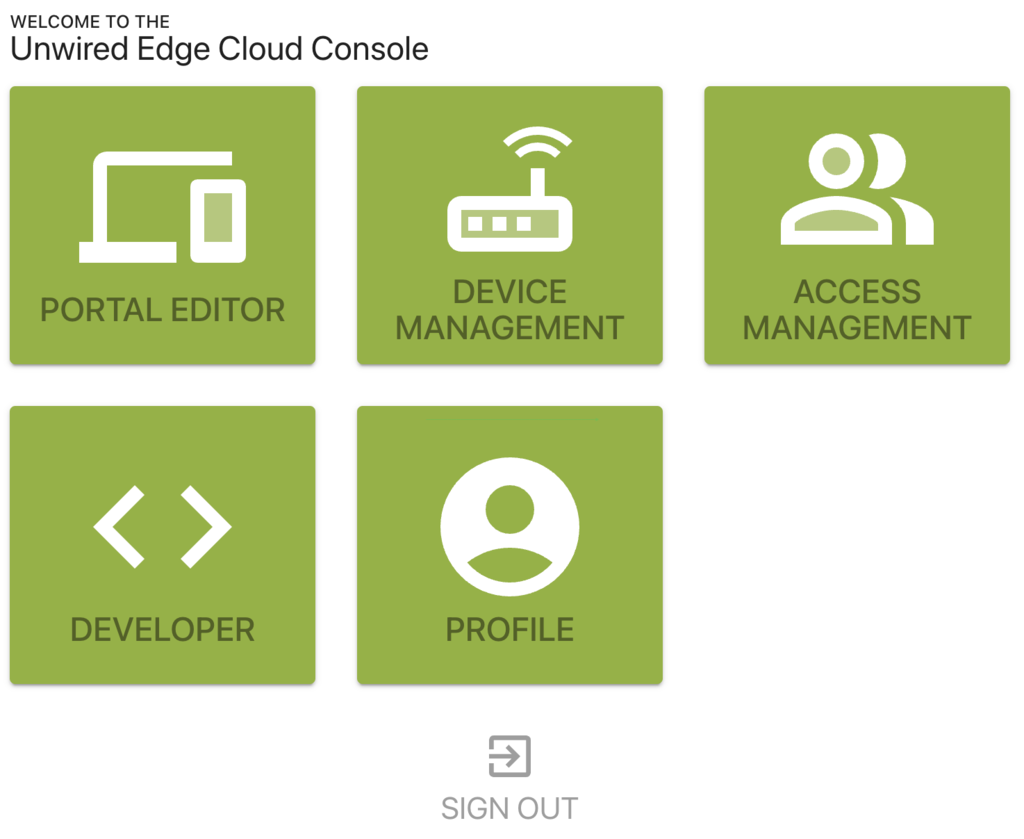 Edge Cloud Console Overview